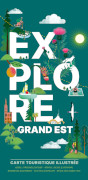 Grand Est Carte touristique