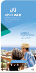 Carte touristique du Var.