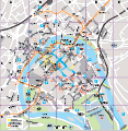 Plan centre ville Besançon