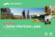 Carte Touristique de la Seine-Maritime à Pied 