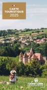 Carte touristique Saône-et-Loire 2025